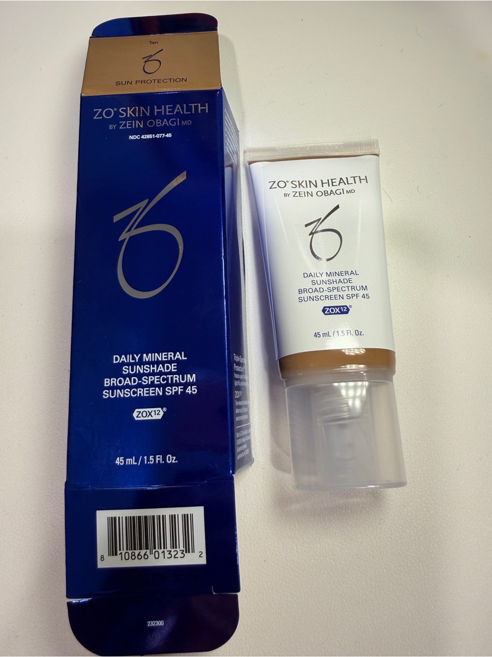 Zo Skin Health Daily Mineral Sunshade SPF 45 - Tan 45ml